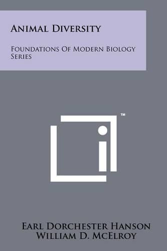 Cover image for Animal Diversity: Foundations of Modern Biology Series