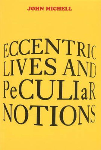 Cover image for Eccentric Lives and Peculiar Notions