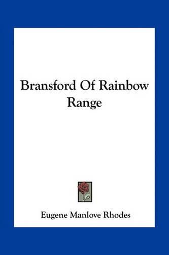 Bransford of Rainbow Range