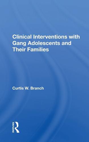 Cover image for Clinical Interventions with Gang Adolescents and Their Families