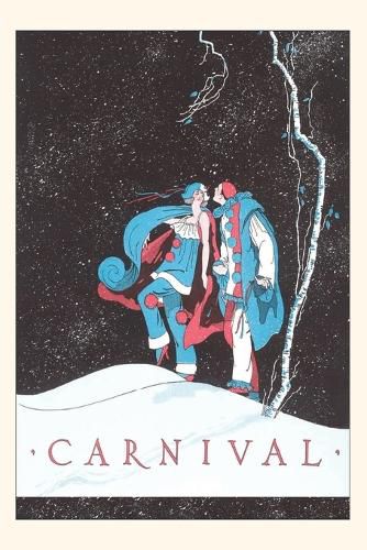 Cover image for Vintage Journal Carnival Clowns in Universe