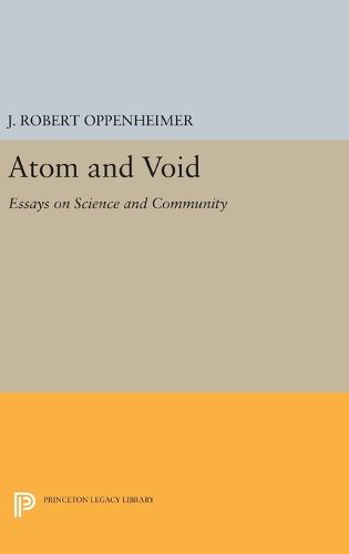 Cover image for Atom and Void: Essays on Science and Community