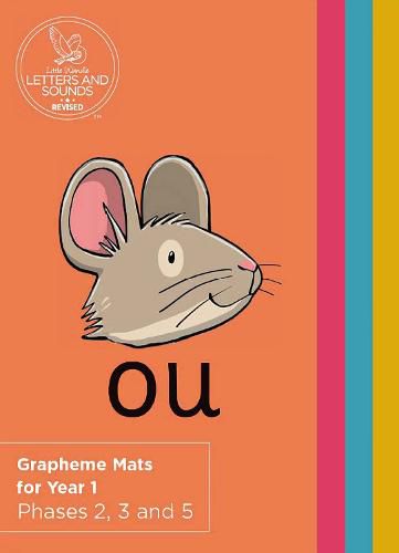 Cover image for Grapheme Mats for Year 1 (pack of 10): Phase 5