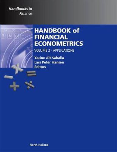 Cover image for Handbook of Financial Econometrics: Applications