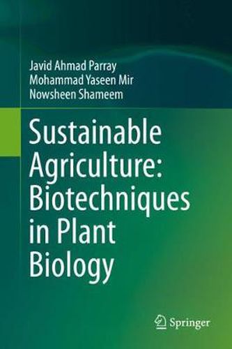 Cover image for Sustainable Agriculture: Biotechniques in Plant Biology
