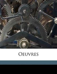 Cover image for Oeuvres