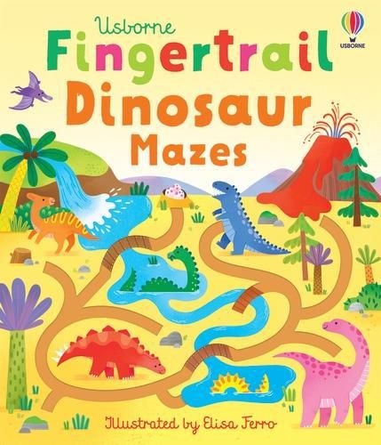 Fingertrail Dinosaur Mazes