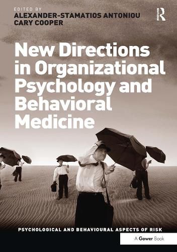 Cover image for New Directions in Organizational Psychology and Behavioral Medicine