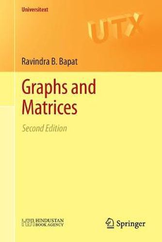 Cover image for Graphs and Matrices