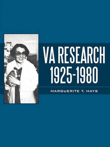 Cover image for Va Research, 1925-1980