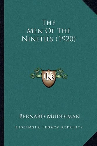 Cover image for The Men of the Nineties (1920)