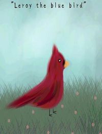 Cover image for Leroy the blue bird