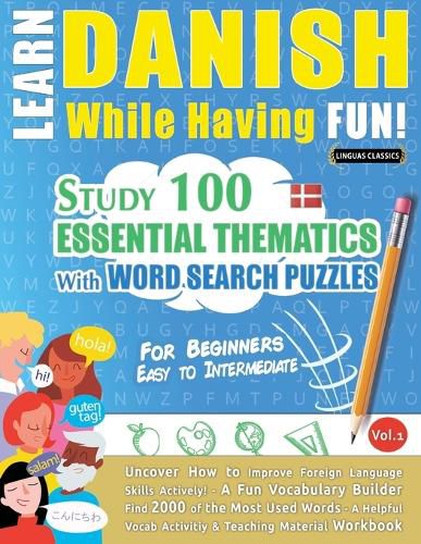 Cover image for Learn Danish While Having Fun! - For Beginners