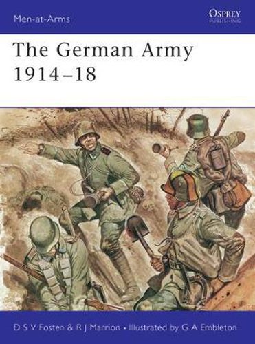 Cover image for The German Army 1914-18