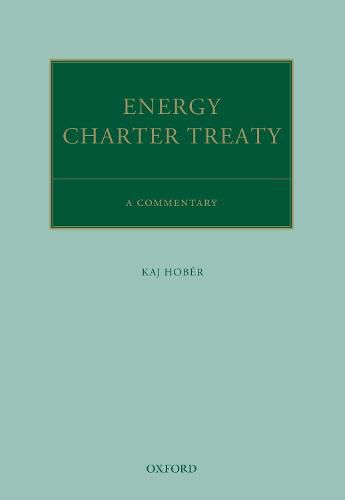 Cover image for The Energy Charter Treaty