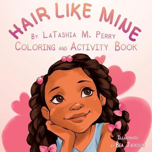 Cover image for Hair Like Mine Coloring and Activity Book