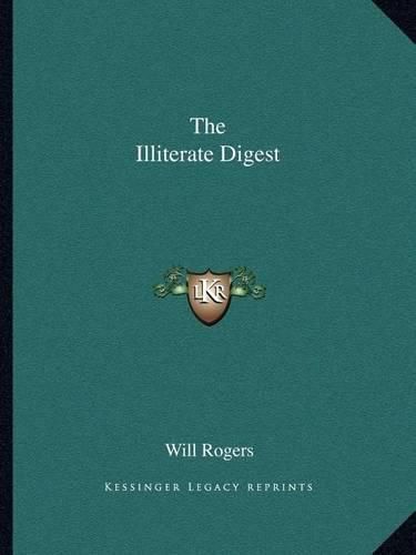 Cover image for The Illiterate Digest