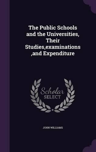 Cover image for The Public Schools and the Universities, Their Studies, Examinations, and Expenditure