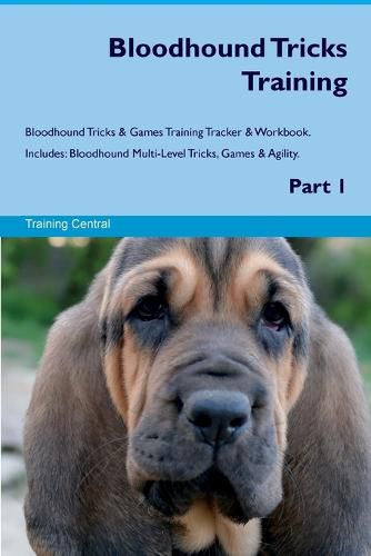 Cover image for Bloodhound Tricks Training Bloodhound Tricks & Games Training Tracker & Workbook. Includes