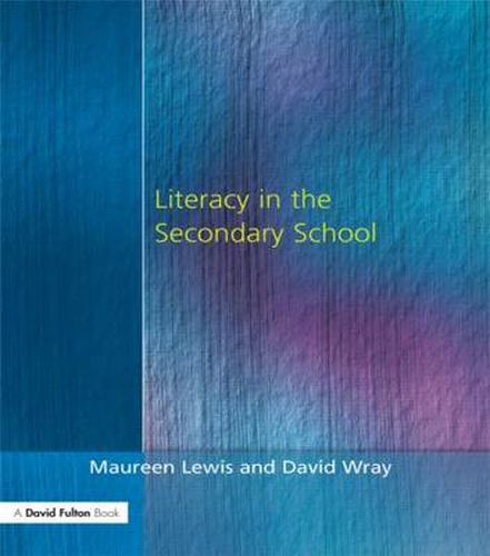 Cover image for Literacy in the Secondary School