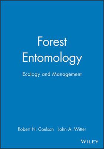 Cover image for Forest Entomology: Ecology and Management