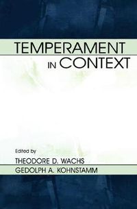 Cover image for Temperament in Context