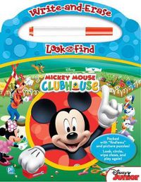 Cover image for Mickey Mouse Write and Erase Look and Find