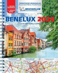 Cover image for 2024 Benelux & North of France - Tourist & Motoring Atlas