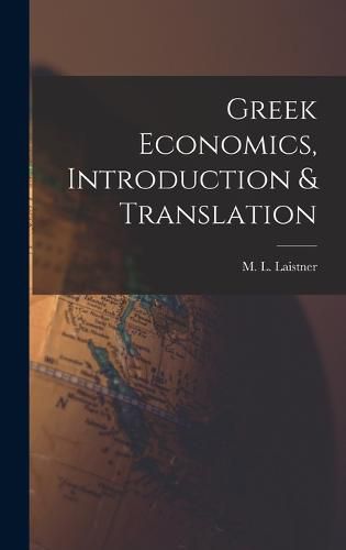 Cover image for Greek Economics, Introduction & Translation