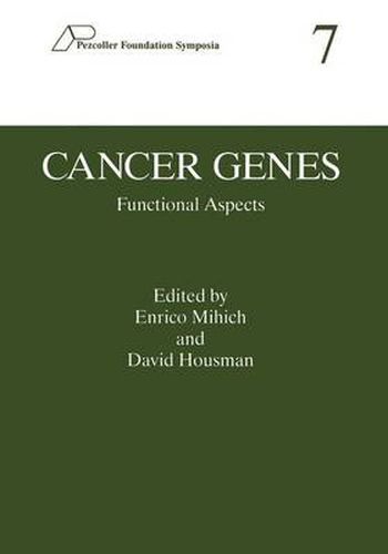 Cover image for Cancer Genes: Functional Aspects - Proceedings of the Seventh Pezcoller Symposium Held in Trento, Italy, June 14-16, 1995
