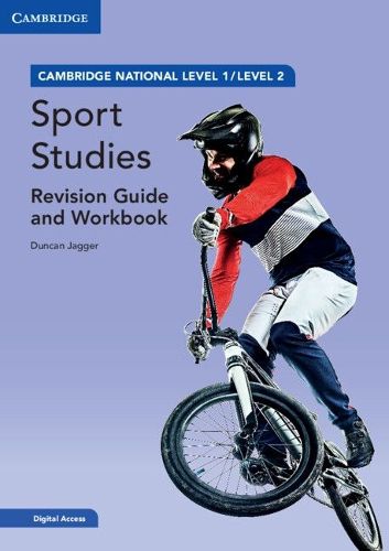 Cover image for Cambridge National in Sport Studies Revision Guide and Workbook with Digital Access (2 Years): Level 1/Level 2