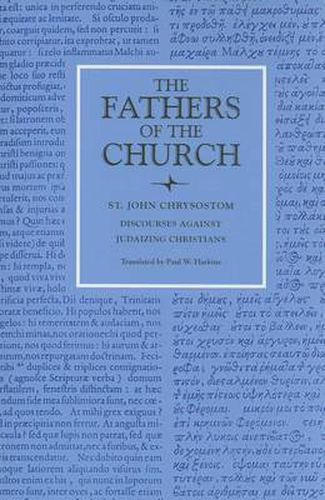 Cover image for Discourses Against Judaizing Christians: Vol. 68