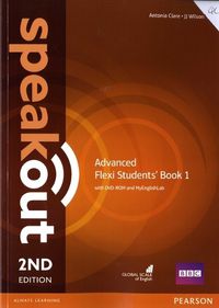 Cover image for Speakout Advanced 2nd Edition Flexi Students' Book 1 with MyEnglishLab Pack