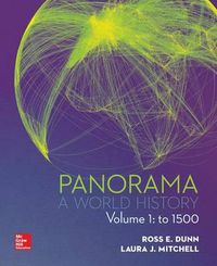 Cover image for Panorama, Volume 1 with Connect Plus Access Code: A World History: To 1500