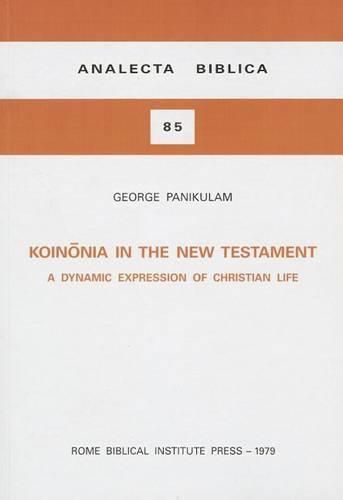 Cover image for Koinonia in the New Testament