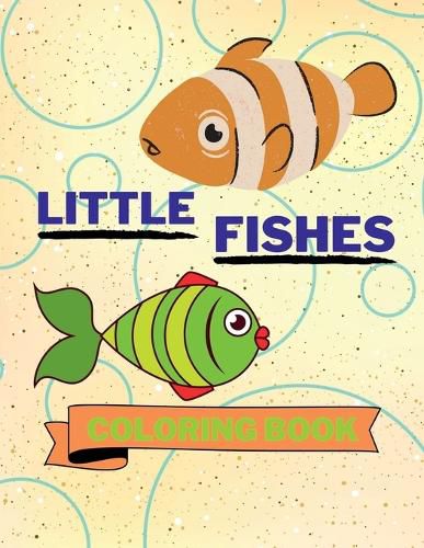 Cover image for Little Fishes Coloring Book