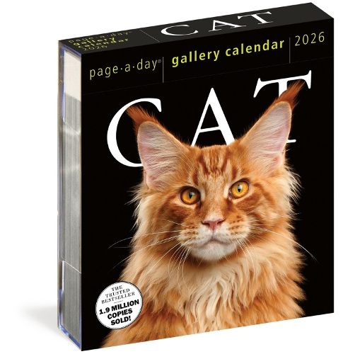 Cover image for Cat Page-A-Day (R) Gallery Calendar 2026