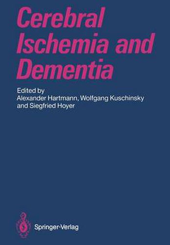 Cover image for Cerebral Ischemia and Dementia