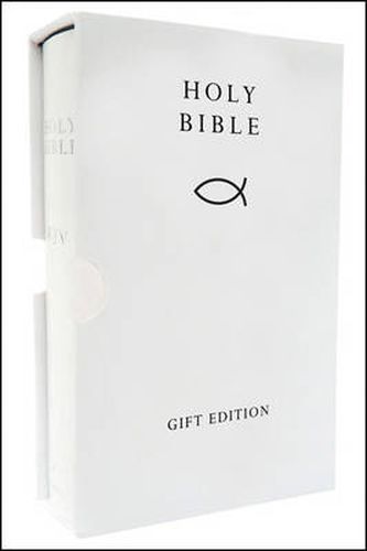 HOLY BIBLE: King James Version (KJV) White Compact Gift Edition