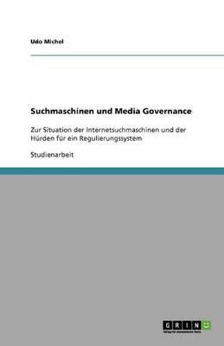 Suchmaschinen und Media Governance