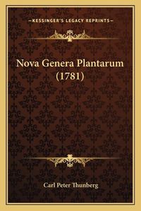 Cover image for Nova Genera Plantarum (1781)