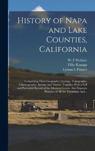 History of Napa and Lake Counties, California