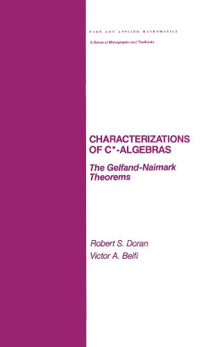 Cover image for Characterizations of C* Algebras: the Gelfand Naimark Theorems