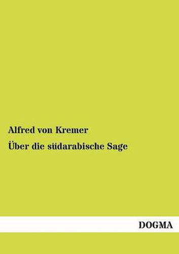 Cover image for UEber die sudarabische Sage