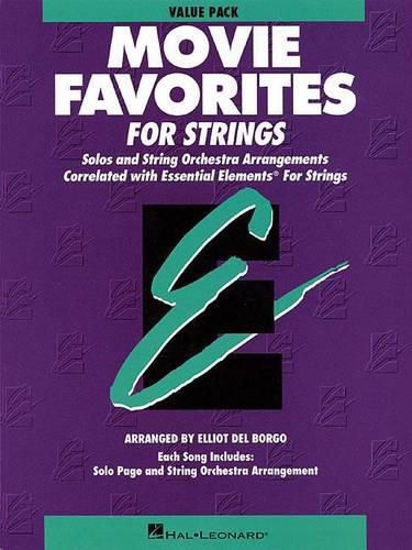 Cover image for Movie Favorites for Strings - Value Pack: 24 Part Books and Conductor Score