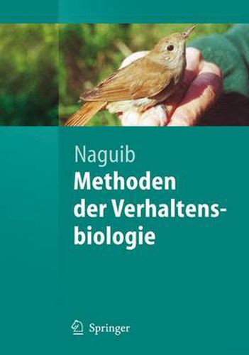 Cover image for Methoden Der Verhaltensbiologie