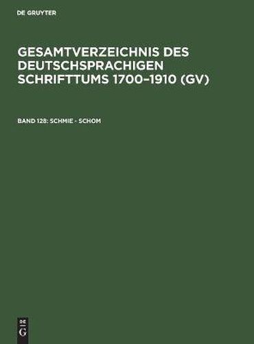 Cover image for Schmie - Schom
