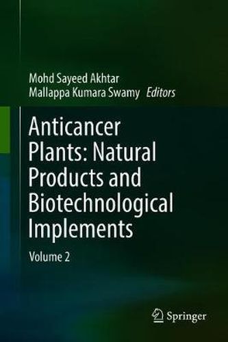 Cover image for Anticancer Plants: Natural Products and Biotechnological Implements: Volume 2