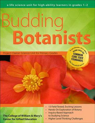 Cover image for Budding Botanists: A science unit for high-ability learners in grades 1-2