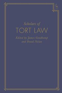 Cover image for Scholars of Tort Law